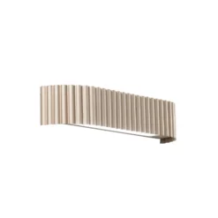Aplique de pared LED Niike, color dorado, ancho 40 cm, metal, CCT