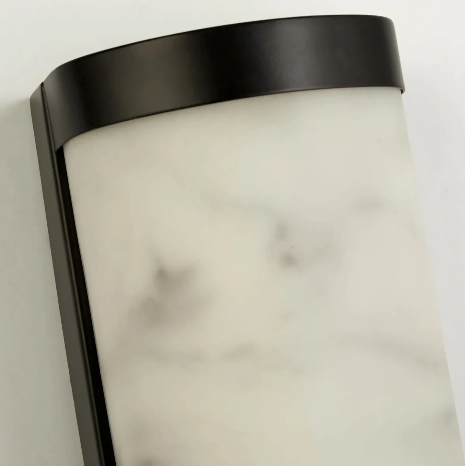 Aplique de pared LED Nilo, altura 36 cm, negro, acero, IP44