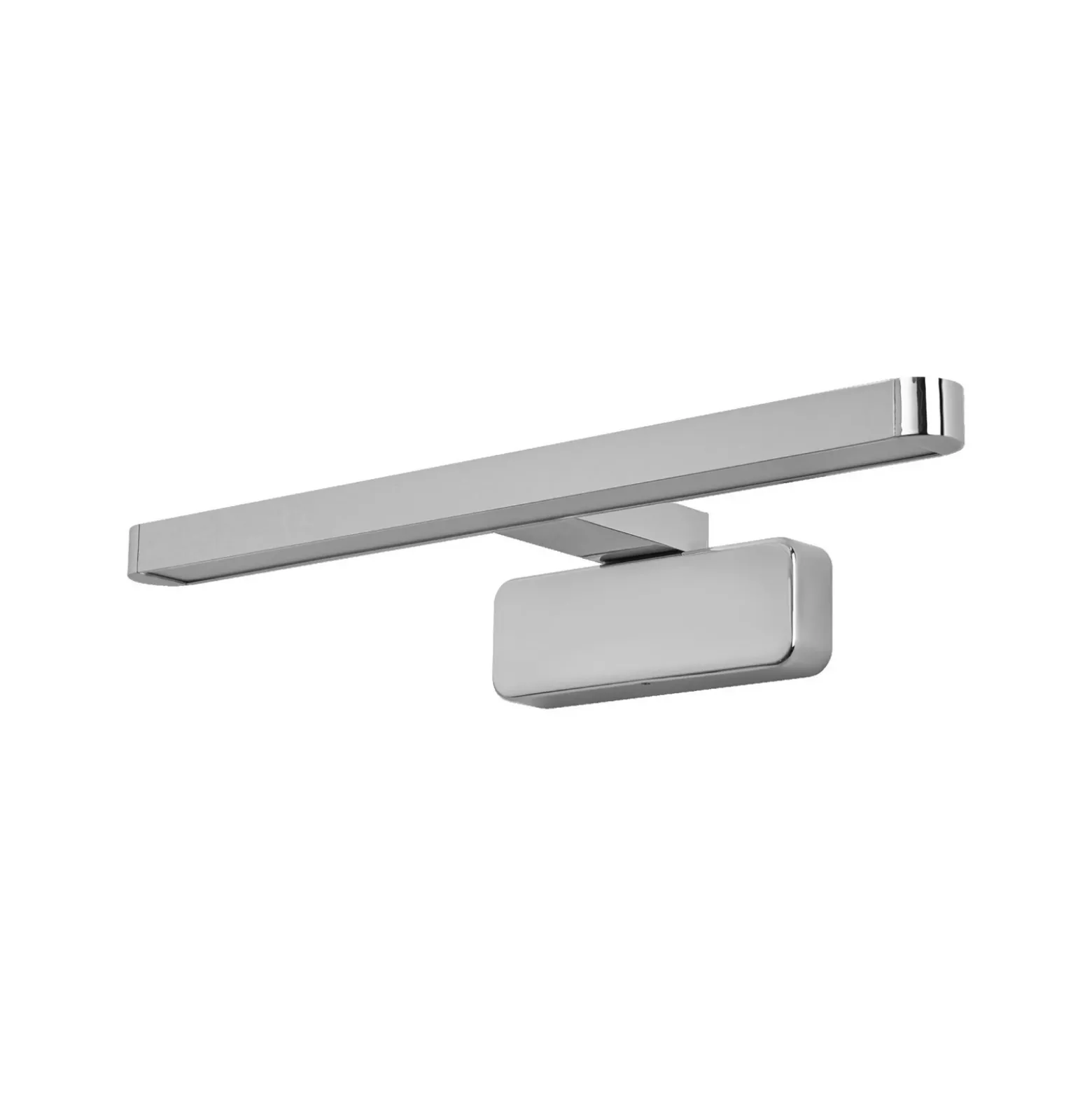 Aplique de pared LED ORBIS DISC BAR de OSRAM, cromada, 40 cm, IP44, CCT