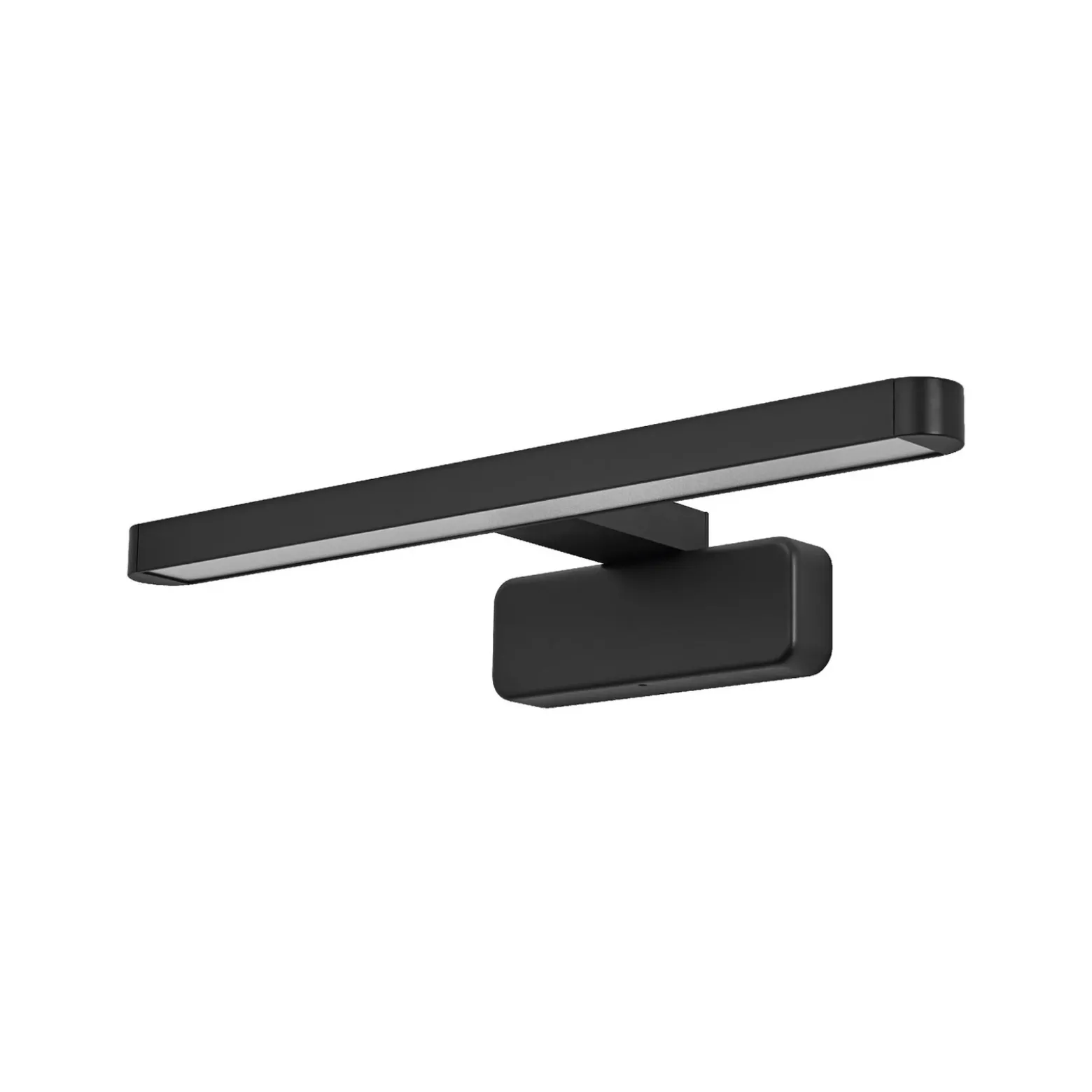 Aplique de pared LED ORBIS DISC BAR de OSRAM, negra, 40 cm, IP44 CCT