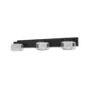 Aplique de pared LED ORBIS FLAME de OSRAM, negro, 3 luces, CCT IP44