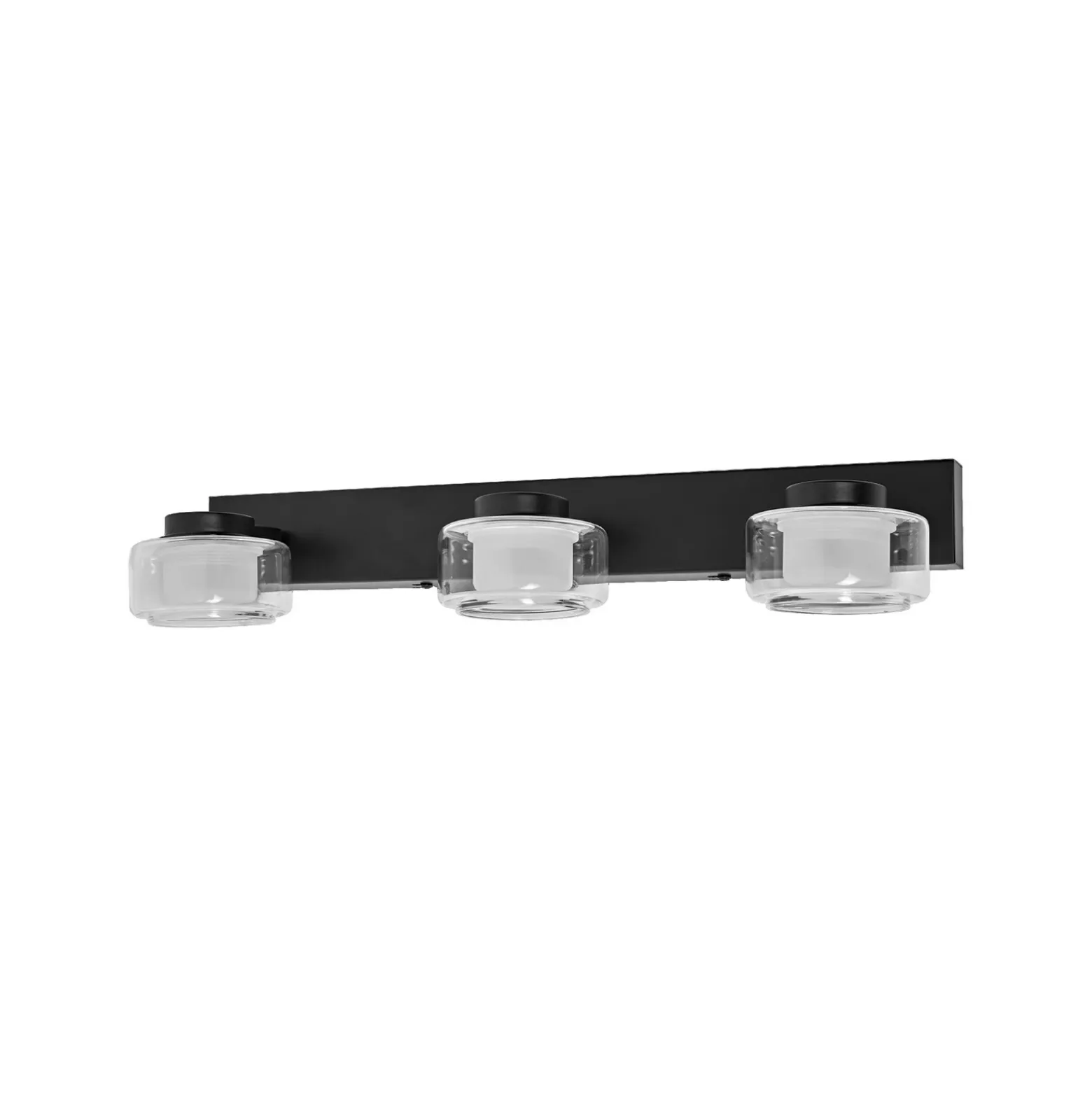 Aplique de pared LED ORBIS FLAME de OSRAM, negro, 3 luces, CCT IP44