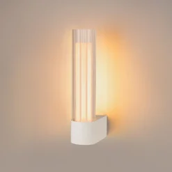 Aplique de pared LED para baño SLV Lygant, modelo individual, blanco, aluminio