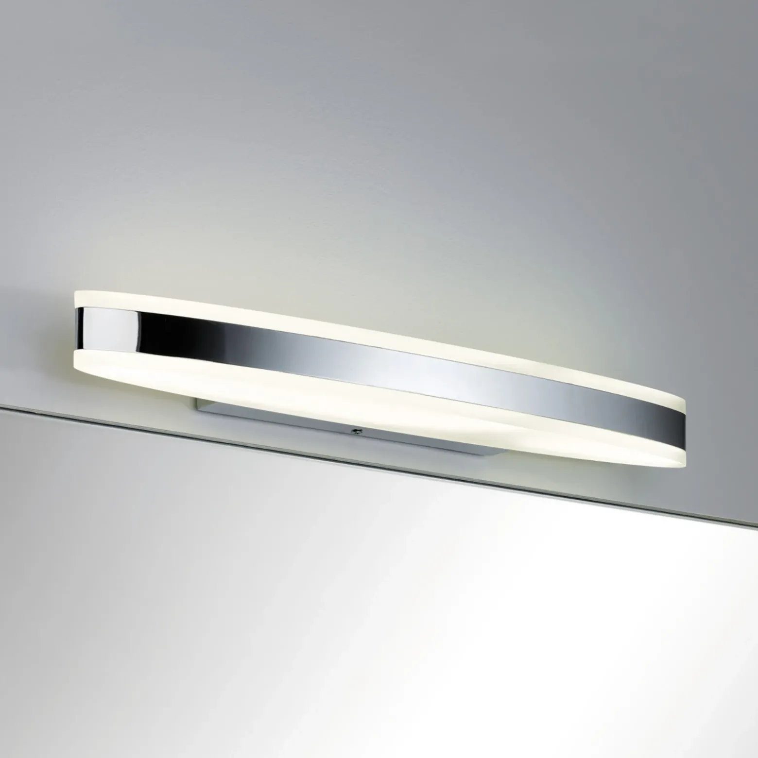 Aplique de pared LED Paulmann Kuma en cromo