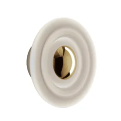 Aplique de pared LED Press Sphere Mini de Tom Dixon, esmerilado, Ø 22 cm