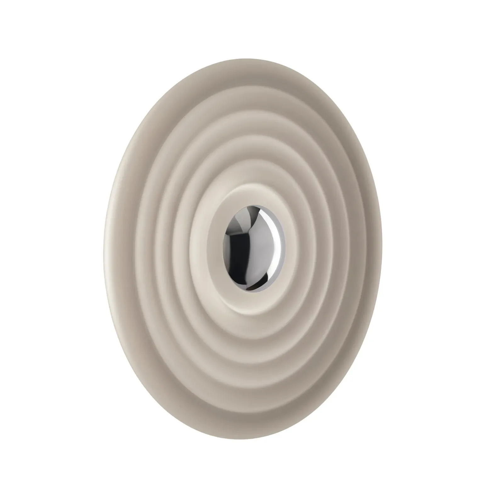 Aplique de pared LED Press Sphere de Tom Dixon, esmerilado, Ø 35 cm