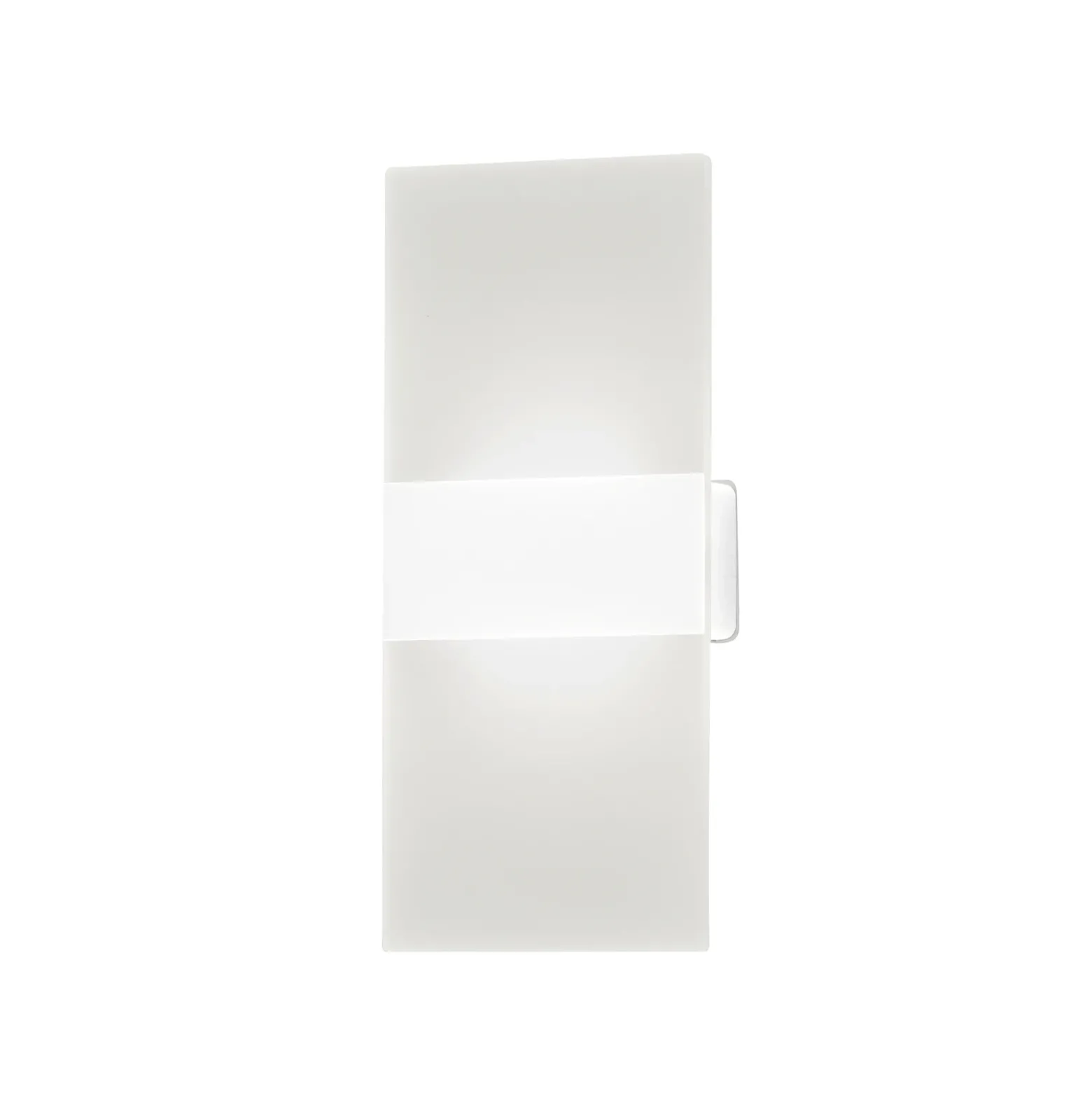 Aplique de pared LED recargable Magnetics, blanco, atenuable, 22,5 cm de