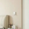 Aplique de pared LED recargable Lindby Agit, blanco, metal, regulador de