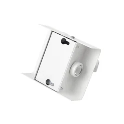 Aplique de pared LED recargable Lindby Agit, blanco, metal, regulador de