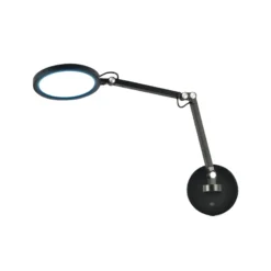 Aplique de pared LED Regina, negro, CCT, atenuable, regulable