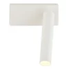 Aplique de pared LED Rulo, beige, acero, 3000 K