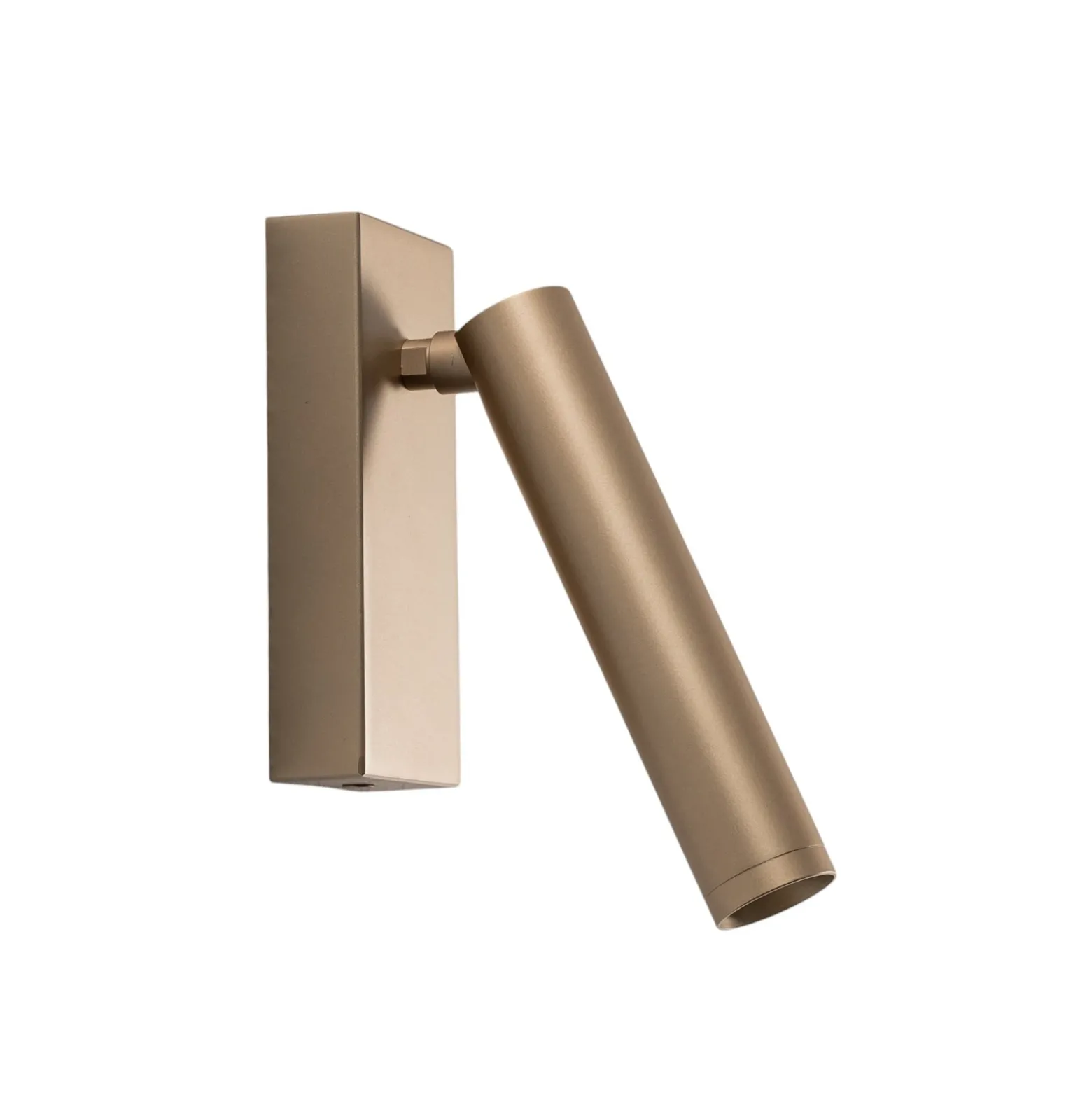 Aplique de pared LED Rulo, dorado, acero, 3000 K