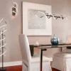 Aplique de pared LED Sequence, atenuable, CCT, aluminio
