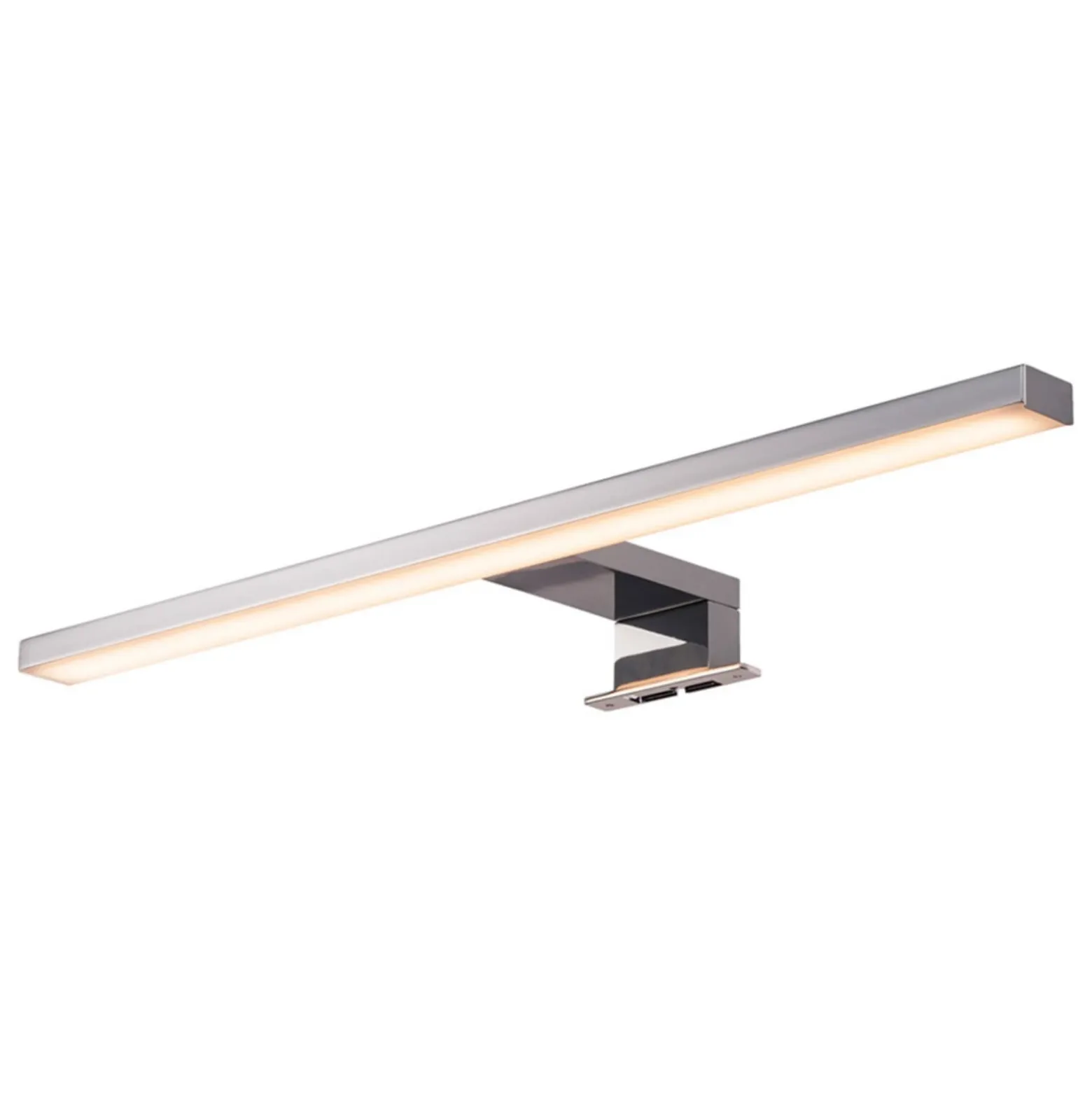 Aplique de pared LED SLV Dorisa ancho 50cm cromo