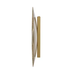 Aplique de pared LED Sole S, Ø 44 cm, color dorado, acero, 3.000 K
