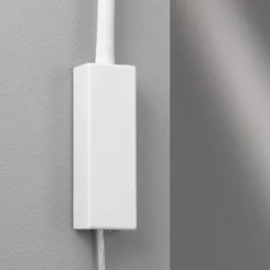 Aplique de pared LED Sten, blanco, altura 61 cm, control por gestos