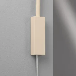 Aplique de pared LED Sten, color arena, altura 61 cm Control por gestos