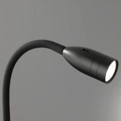 Aplique de pared LED Sten con control gestual, negro