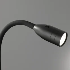 Aplique de pared LED Sten con control gestual, negro