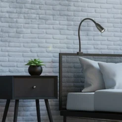 Aplique de pared LED Sten con control gestual, negro