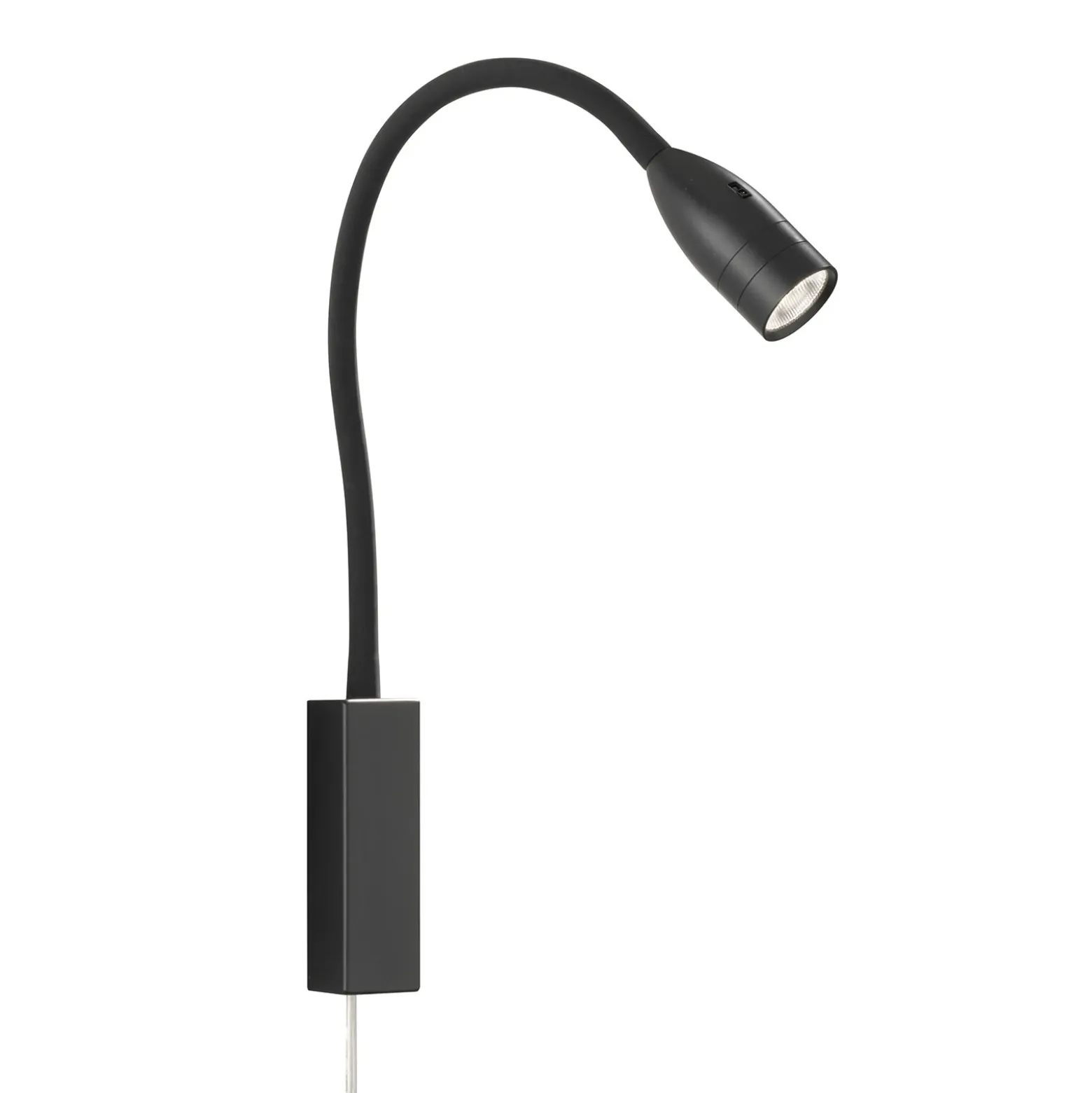 Aplique de pared LED Sten con control gestual, negro