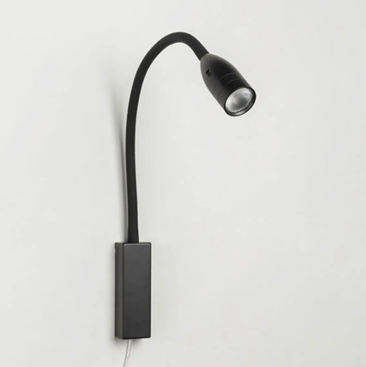 Aplique de pared LED Sten con control gestual, negro