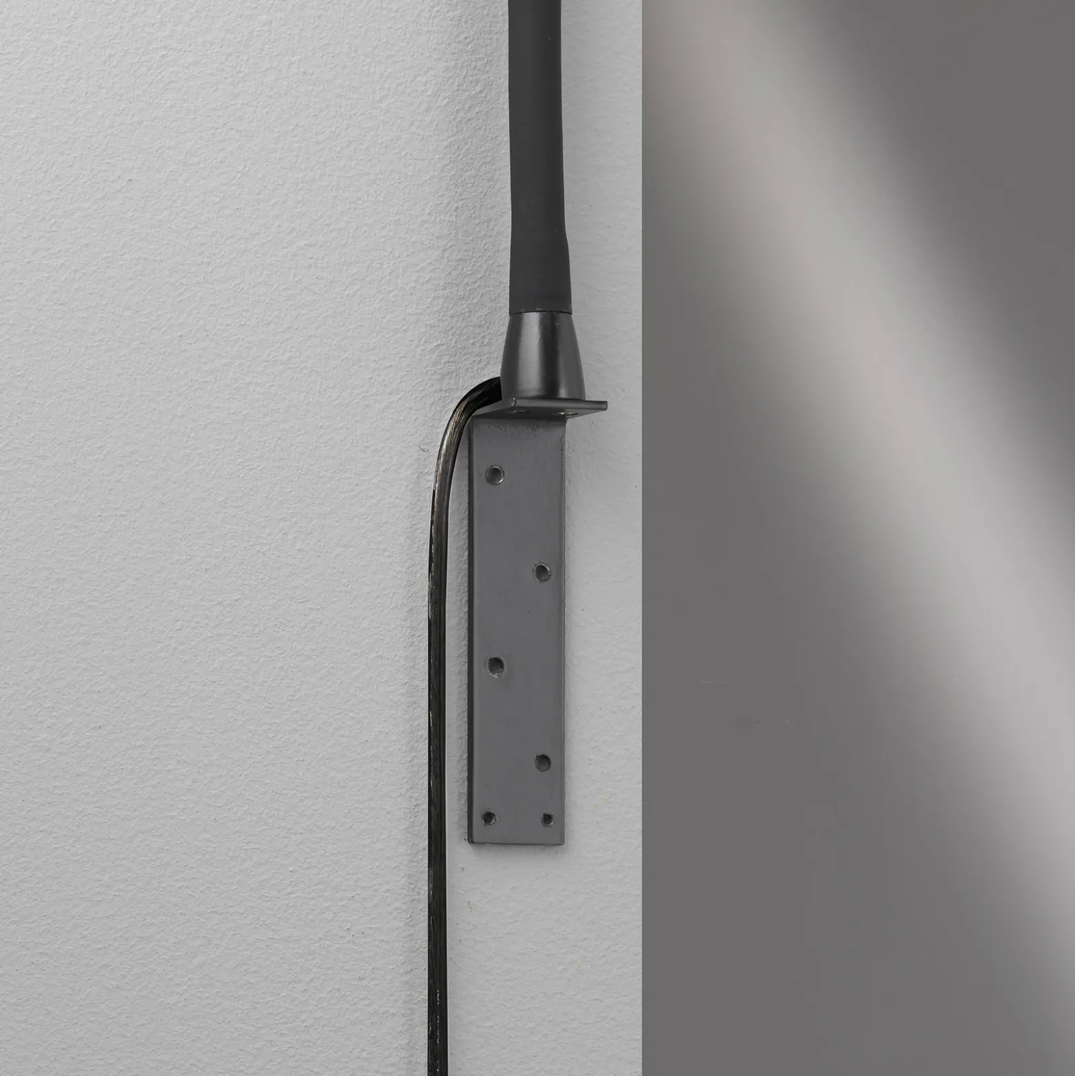 Aplique de pared LED Sten con control gestual, negro