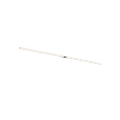 Aplique de pared LED Vibia SPA, longitud 413 cm, beige, IP44 2700 K