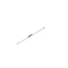 Aplique de pared LED Vibia SPA, longitud 253 cm, beige, IP44 2700 K