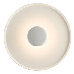 Aplique de pared LED Vibia Top Ø 60 cm blanco
