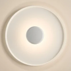 Aplique de pared LED Vibia Top Ø 60 cm blanco