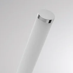 Aplique de pared LED VINA UP S, color cromo, altura 40 cm, IP44 CCT