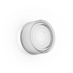 Aplique de pared LED WEVER & DUCRÉ de Hajo, blanco/transparente, temperatura de