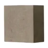 Aplique de pared LED Yva de Lindby, gris, hormigón, 13 x 13 cm, arriba/abajo