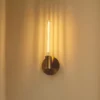 Aplique de pared Liberty Single, dorado