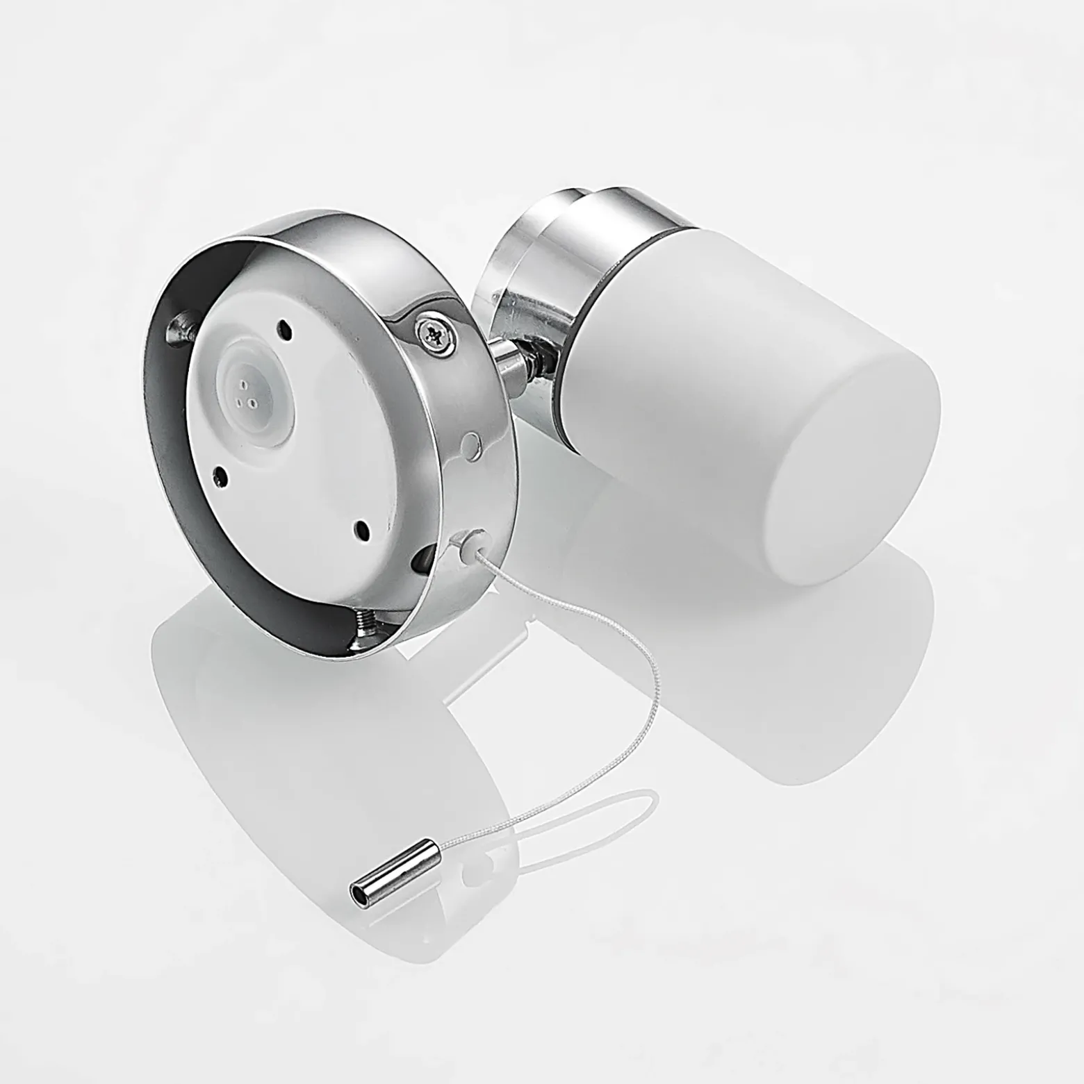Aplique de pared Lindby Alimari, cromo
