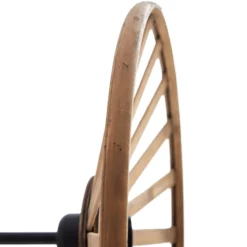 Aplique de pared Lindby Evandor, color natural, bambú, 3 luces, E27