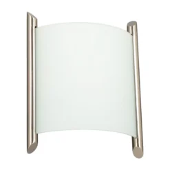 Aplique de pared Lindby Filippa, 25 cm, níquel, cristal, E27