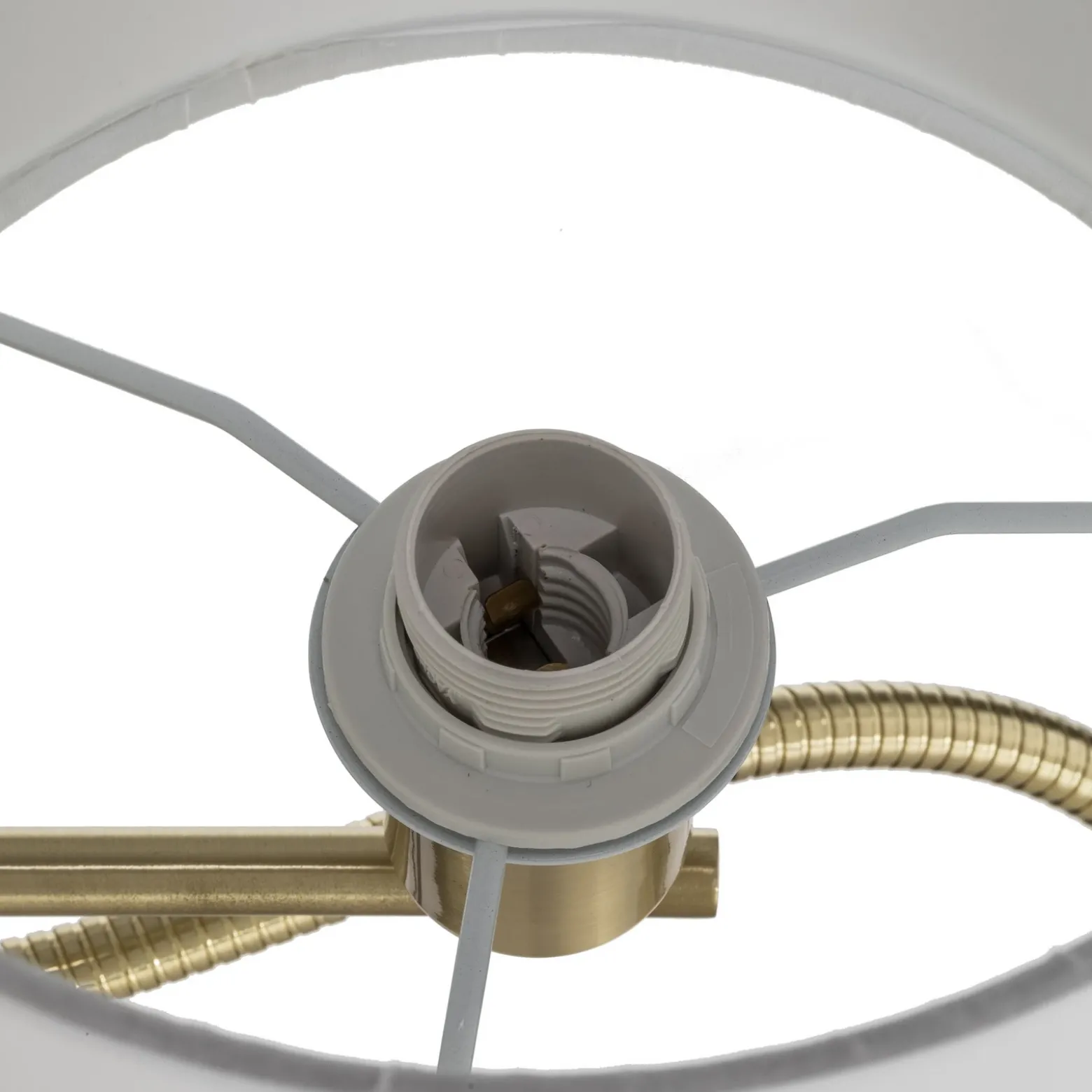 Aplique de pared Lindby Florens, latón, lámpara de lectura LED, 23,5 cm