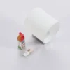 Aplique de pared Lindby Gerrit, blanco, cristal, 10 cm de altura, arriba/abajo,