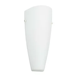 Aplique de pared Lindby Hermine, blanco, cristal, altura 31 cm, E27