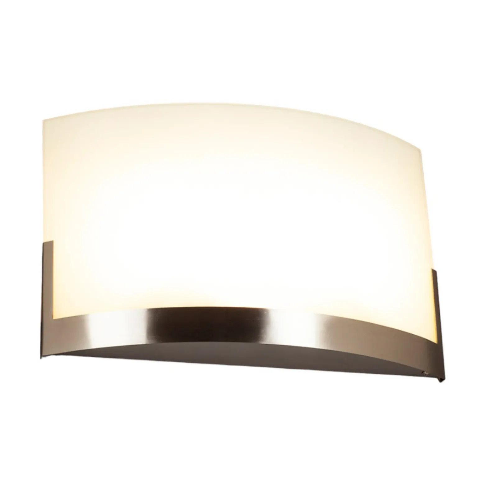 Aplique de pared Lindby Karla, 35 cm, blanco/níquel, cristal, E27