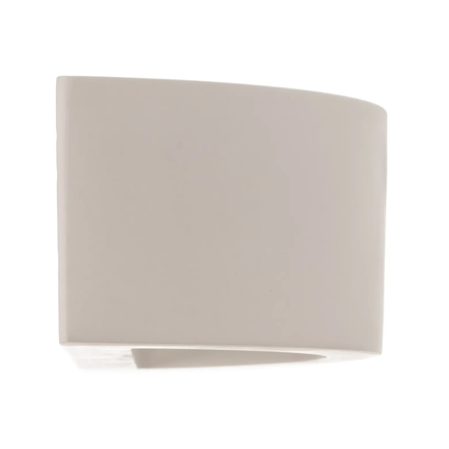 Aplique de pared Lindby Konstantin, ancho 30 cm, blanco, escayola, E14