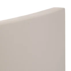 Aplique de pared Lindby Naike, blanco, escayola, altura 15 cm