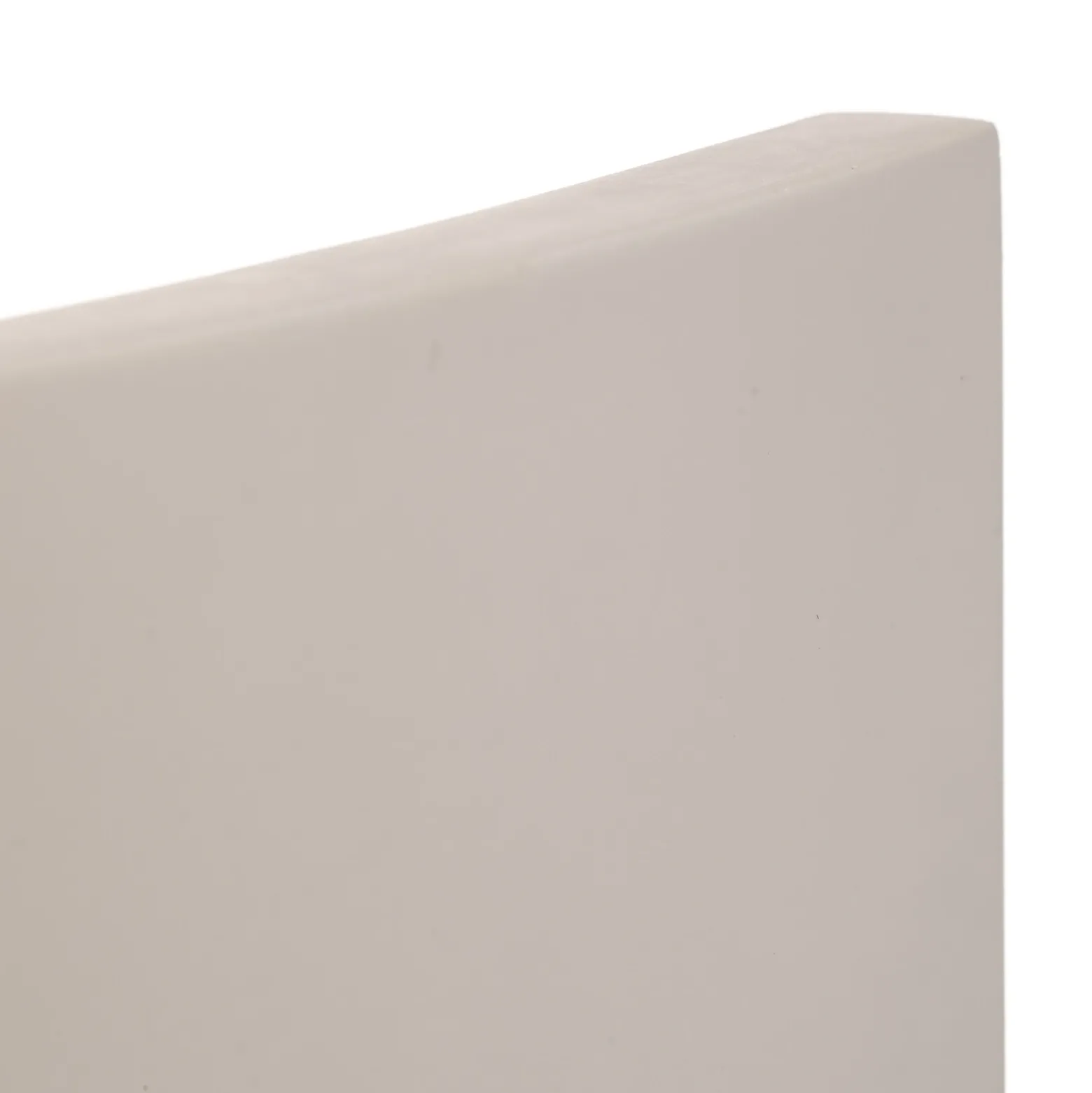 Aplique de pared Lindby Naike, blanco, escayola, altura 15 cm