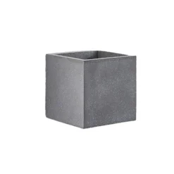 Aplique de pared Lindby Nellie, gris, hormigón, 11,5 cm de ancho