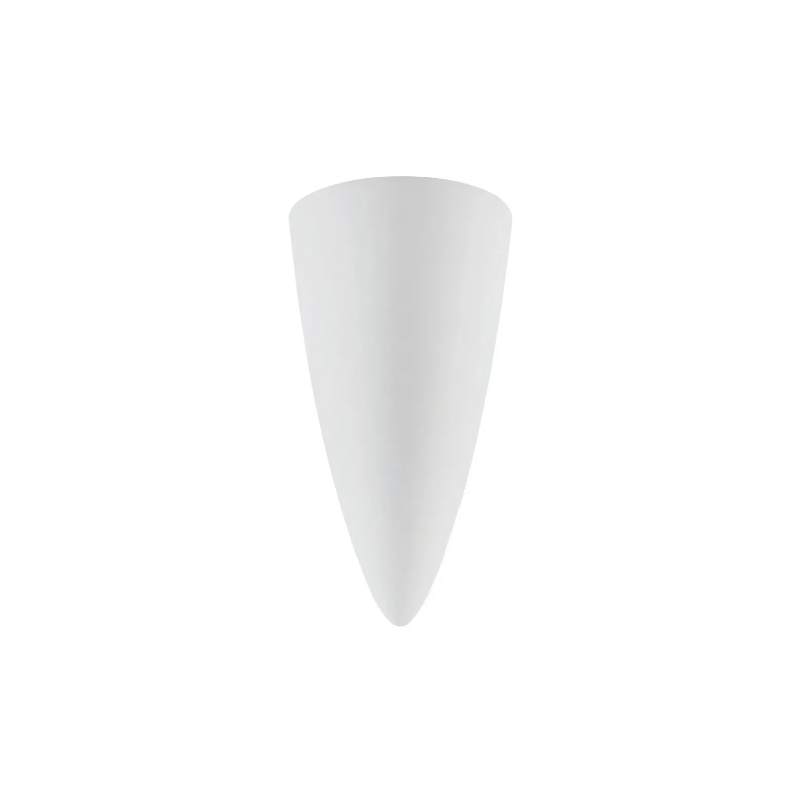 Aplique de pared Lindby Pascali, altura 42 cm, blanco, escayola