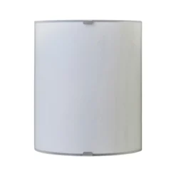 Aplique de pared Lindby Phil, blanco, cristal, altura 21cm, set de 3