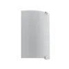 Aplique de pared Lindby «Phil», blanco, cristal, altura 21 cm