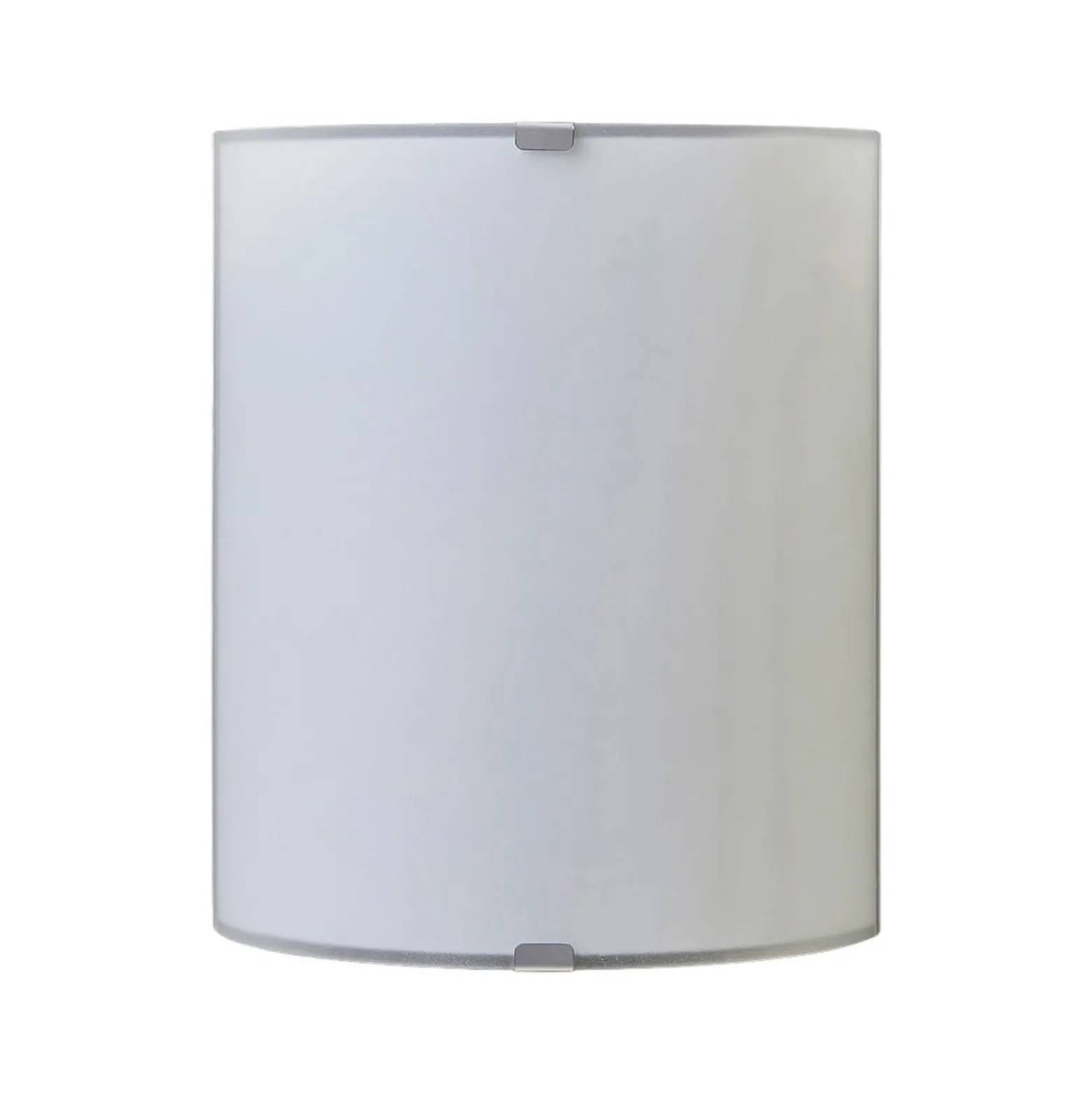 Aplique de pared Lindby Phil, blanco, cristal, altura 21cm, set de 3